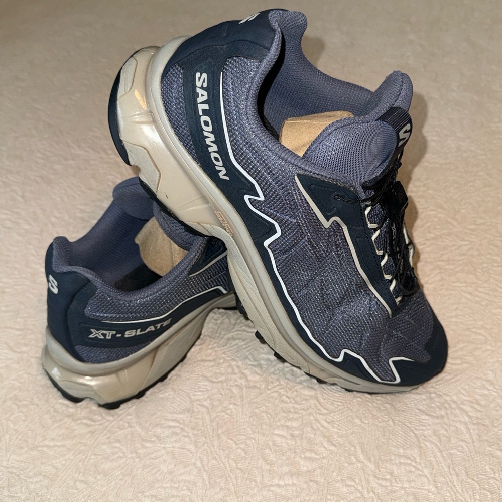 Salomon XT-Slate Advanced Sneakers - Grisaille/Carbon/Ghost Gray - 10.5 M - Picture 7 of 7